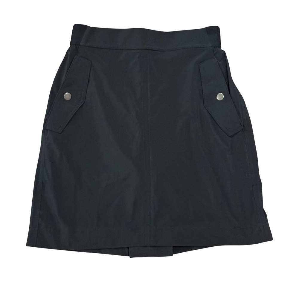 Athleta Black Active Skort with Pockets Size 2 Hiking Golf Tennis Skirt